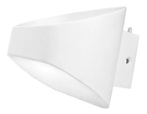 LUMINARIA DE PARED LED OVALO EXTERIOR 6W LUZ CALIDA TIPO ARBOTANTE DECORATIVO DE MURO