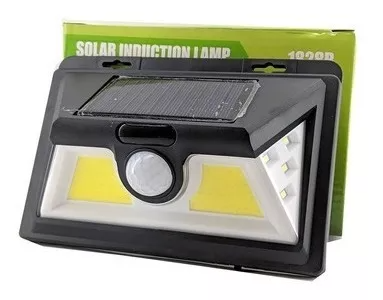 Reflector Lámpara Solar Led Sensor De Movimiento 10.4W Gdy-12-01