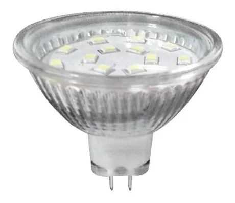 Foco LED Mr16 Amarillo Empotrable Spot Dicroico Gu5.3 1.2W 110-127V