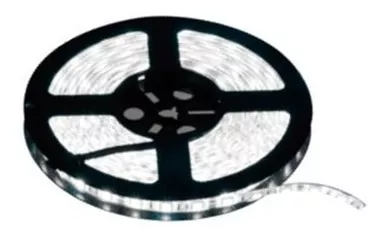 Tira 300 LED 5050 Interior Blanco Frío 5mts 72W 12V 3600LM 65K Ip20