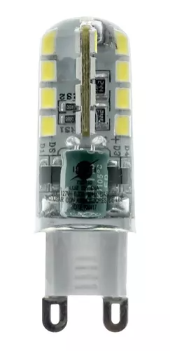 Foco LED Blanco Frío 3W 85-265V 190LM 64K G9 G9R3SMD/LD