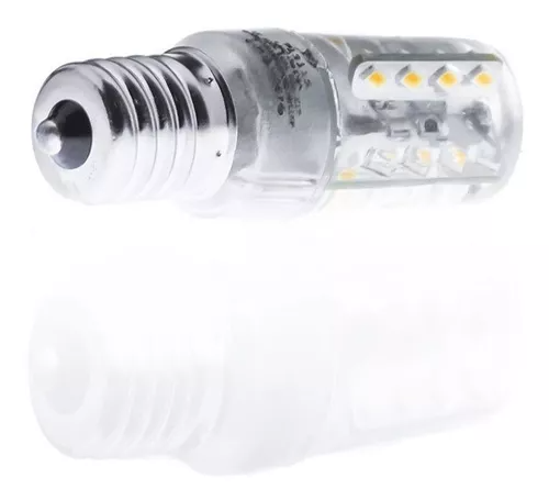 Foco LED Tipo Cacahuate Base E17 Luz Cálida 3W 85-265V 27K E17R3SMD/BC