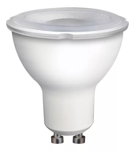 FOCO LED GU10 BLANCO FRIO EMPOTRABLE SPOT DICROICO 6W 100-240V 410LM 65K