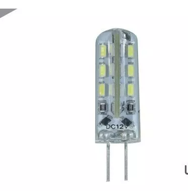 Foco Led Dc 2W 12V 200LM 30K G4 EG-C24-2W G4 12V CALIDO