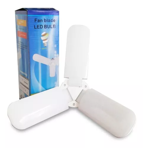 Foco Lámpara LED Aspas Dirigible Blanco Frío 45W 65K E27