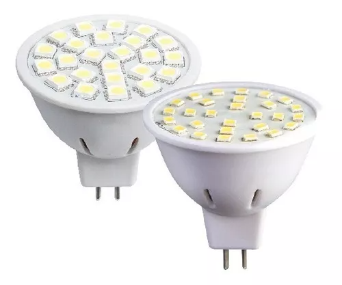 Foco LED RGB Multicolor Smd 4W 100-265V GU5.3 MR16 24SMD-MR16/MC 4W RGB