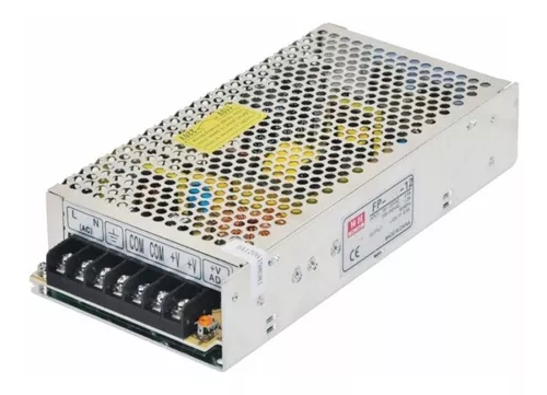 FUENTE DE PODER TIRA LED 250W ENTRADA 110-220V SALIDA 12V IP2O TECNOLED ML-FP-250W-12