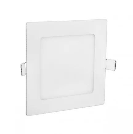Panel Slim Cuadrado Empotrable Blanco Neutro 3W 127-240V 41K Cuadrado Technoshine luz neutra panel slim