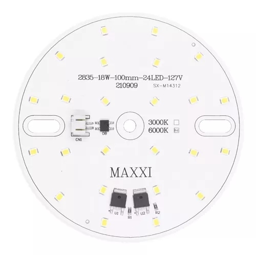 REPUESTO CIRCULAR LED 18W 30K LUZ CÁLIDA MAXXI MX-LED DISCO18W/30
