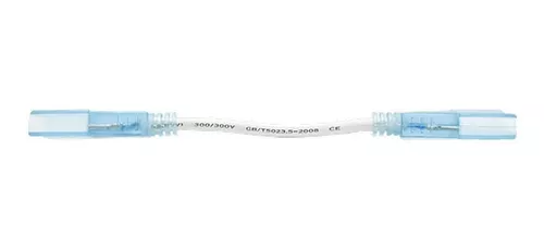 Conector Unión De Manguera A Manguera LED 15CM 2835 / 5050 Wac013 Extensión de 15cms con Pin en forma de H incluido (precio por pieza unitaria)