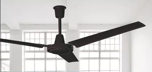 Abanico Ventilador Techo Greco Chocolate Industrial 70W 127V