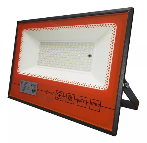 REFLECTOR LED SOLAR 100W INCLUYE PANEL, REFLECTOR, LEDS, HERRAJES, BATERÍA Y CONTROL REMOTO PARA MADNO.  MUNDOLUCIDO NWRFS100