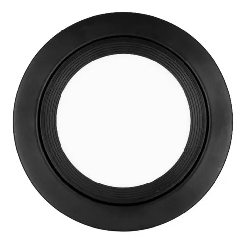 Lámpara Techo Plafón Redondo LED Negro Luz Fría 12W 100-240V 1050LM 65K  Lr-ledn/12