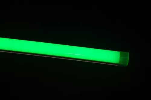 CAJA DE 100 REGLETA NEON DE 1.20 MTS COLOR VERDE LULDEX