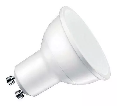 Foco LED Económico Blanco Cálido 6W 100-140V 480LM 30K GU10 IPSA GU10-LED/30 LUZ CALIDA