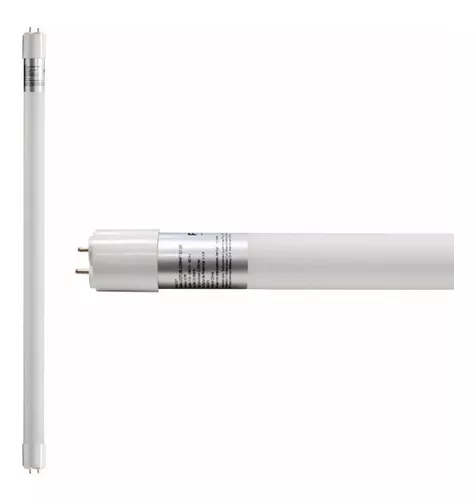 FOCO TUBO T8 CRISTAL OPALINO CONEXIóN DE 2 LADOS 18W 85-265V 1650LM 65K  G13