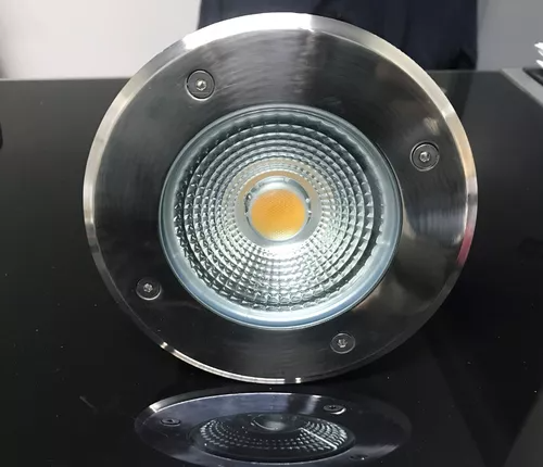 SPOT EMPOTRADO DE PISO LUZ FRÍA 18W 85-265V 65K IP65