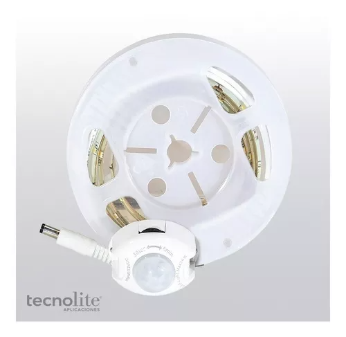 SENSOR DE MOVIMINETO CON TIRA LED PAR ESCALERAS O CLOSETS MARCA TL APPS.
