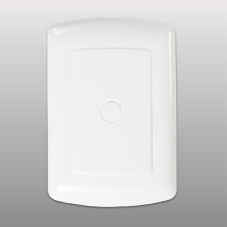PLACA CIEGA BLANCA