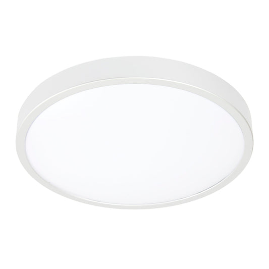 LÁMPARA LED DE SOBREPONER PARA INTERIORES DE TECHO ANSER I BLANCO 16W 100-240V 1100LM 30K FC-LEDRL/004/30/B