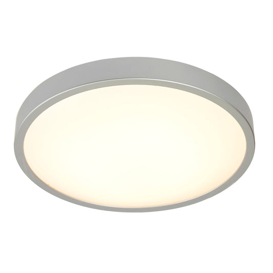 LÁMPARAS LED DE SOBREPONER PARA INTERIORES DE TECHO ANSER II GRIS 16W 100-240V 1100LM 30K FC-LEDRL/004/30/S