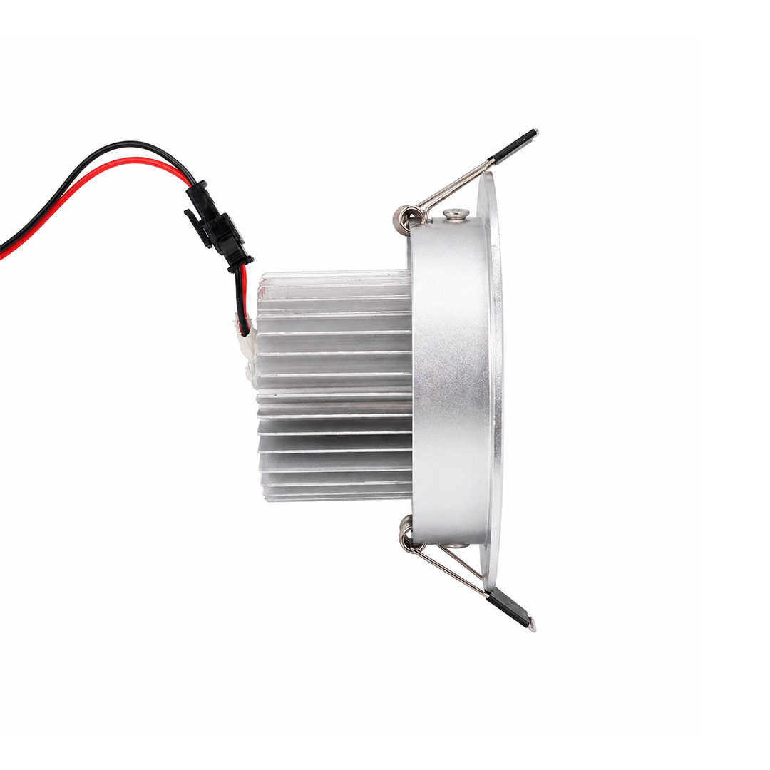 LÁMPARA EMPOTRADO SPOT LED 3 1/2" 7W 64K LUZ FRÍA FAMOUS STAR GR-TH003/64
