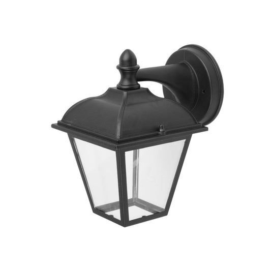 FAROL LED DE EXTERIOR PARA SOBREPONER DE MURO NEGRO HEDERA 8.5W 100-127V 400LM 30K FTL-LED/007/30/N