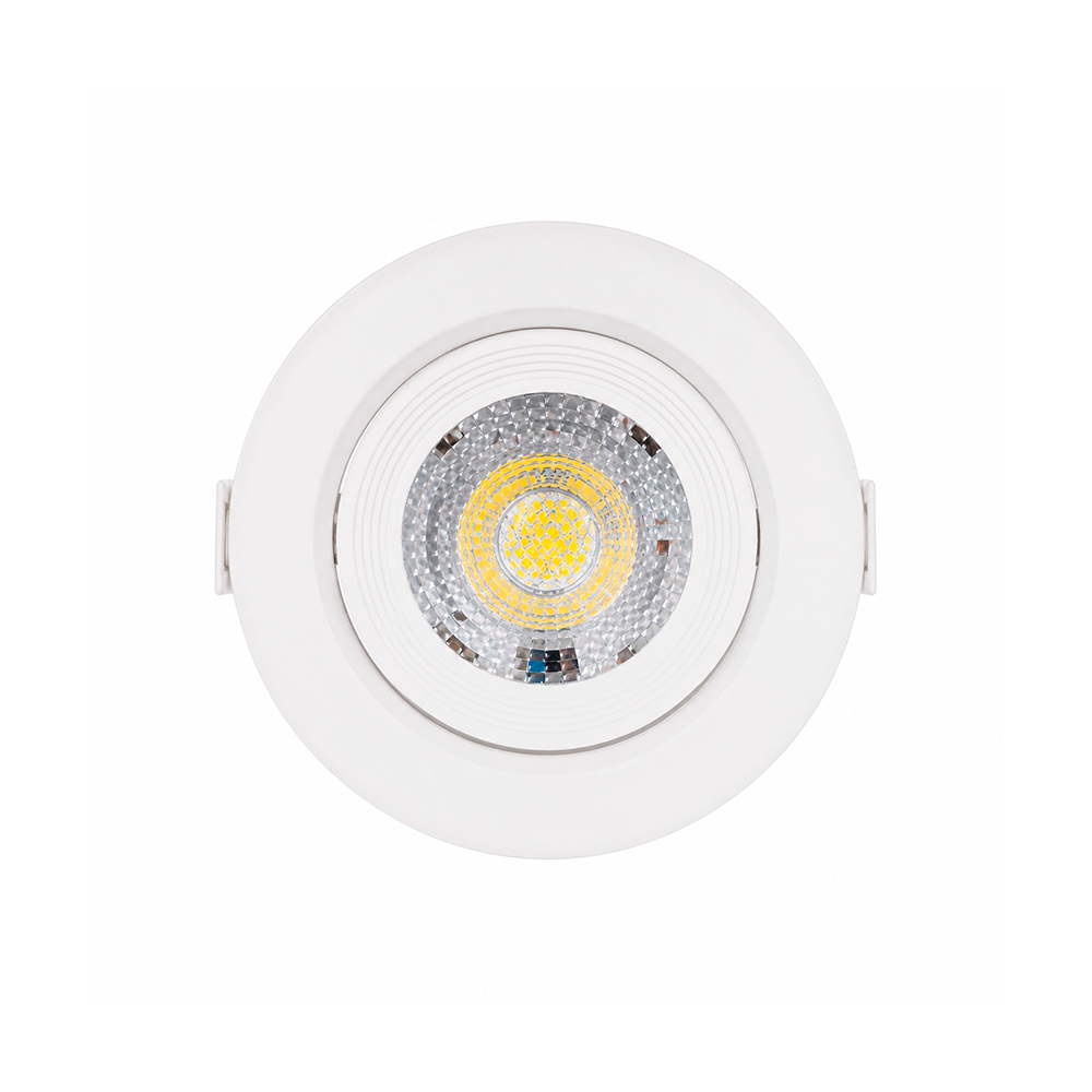 SPOT EMPOTRADO LED DIRIGIBLE 5W 65K LUZ FRÍA GEOPOWER LRD/5W
