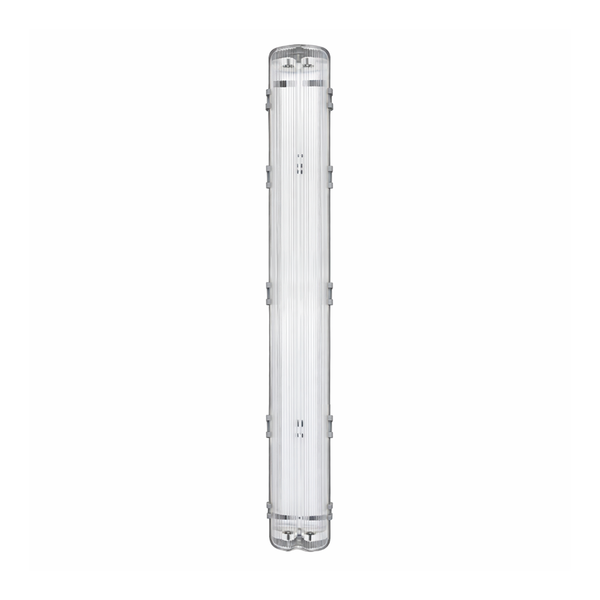 GABINETE APV CON PLATINA 1.2M 2 TUBOS T8 G13 TRANSPARENTE PHILCO 57703