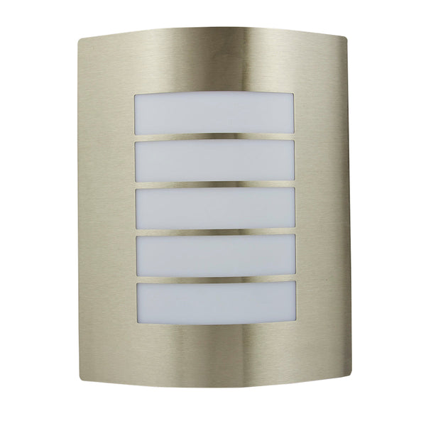 LÁMPARA DE MURO PARA EXTERIOR DE SOBREPONER GRIS TURIN 15W 100-240V E27 H-800/S