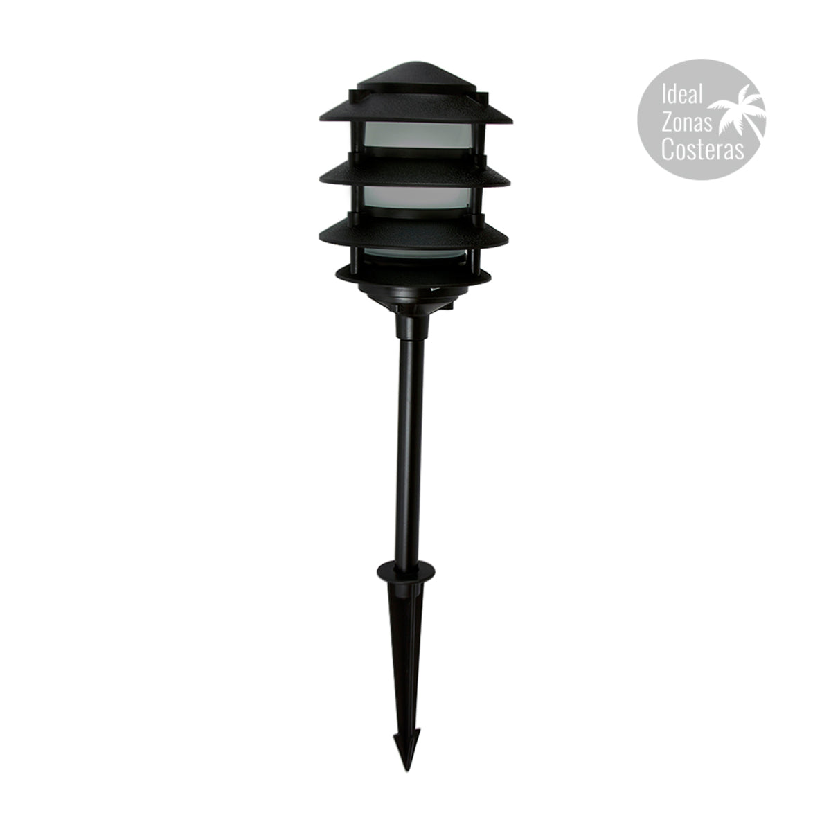 LAMPARA TIPO ESTACA PARA JARDIN EXTERIOR MINI POSTES S/L100-240VE27 HFV-820/N