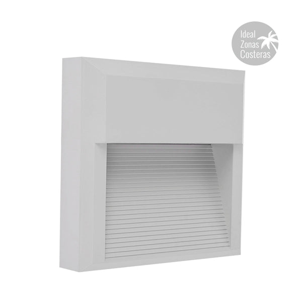 LAMPARA DE CORTESIA PARA EXTERIOR LED 9.5W 100-240V 3000K 250LM HLED-806/S HLED-806/S