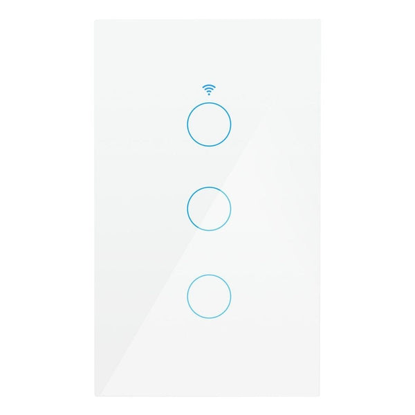 APAGADOR SMART WIFI TRIPLE BLANCO SIN NEUTRO ICON ICAPAINT03BLSN