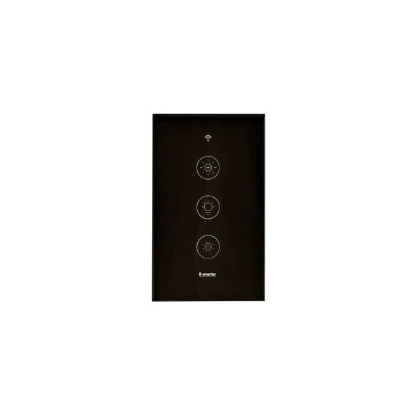 INTERRUPTOR DIMEABLE SMART NEGRO 600W 100-240V  DM2101SA ATENUADOR INTELIGENTE WIFI