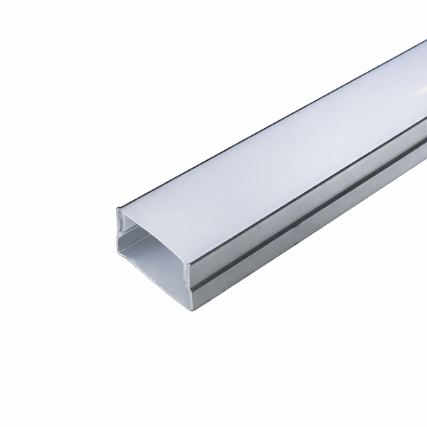 PERFIL ALUMINIO SOBREPONER MICA OPALINA 2M JACH JPA-2010EB-2M