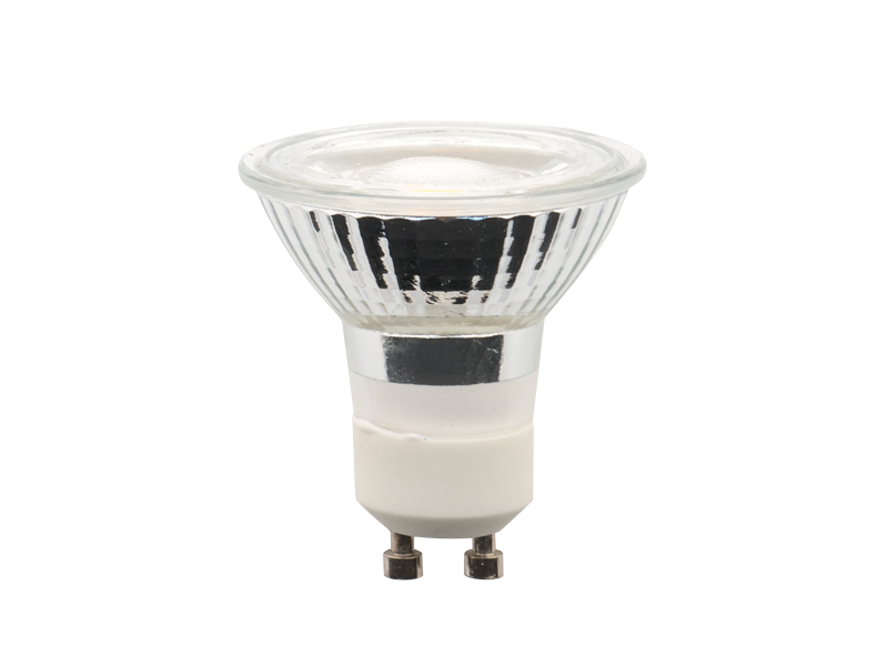 GU10/LED 3000K 5W GU10 COB IPSA LUZ CALIDA CRISTAL