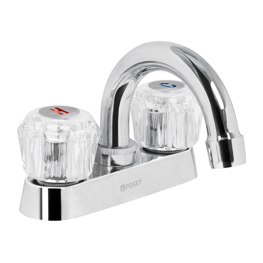 MEZCLADORA M-050A PARA LAVABO CUELLO CURVO MANERALES ACRI.