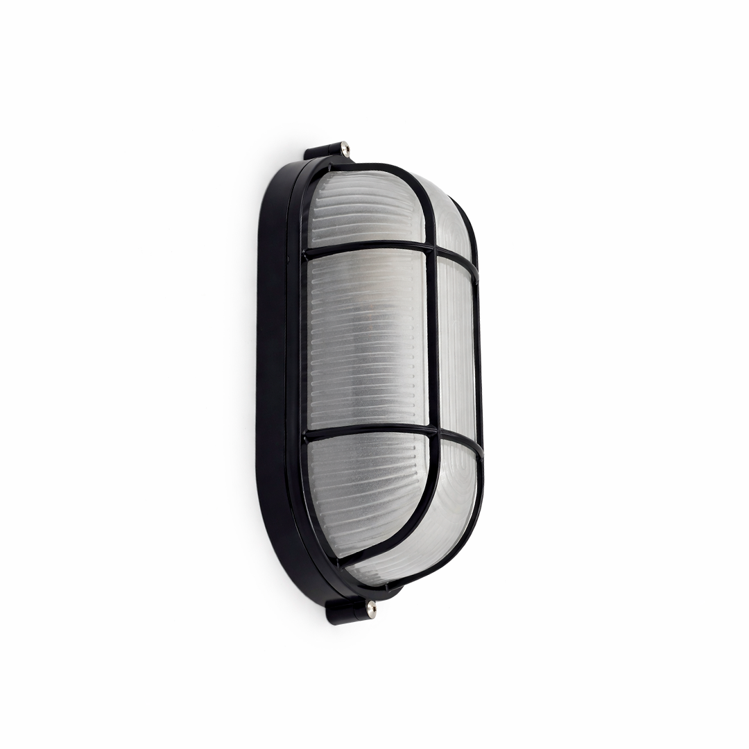 LÁMPARA MURO NAUTICA E26 NEGRO TECNOLED BMS-001N2