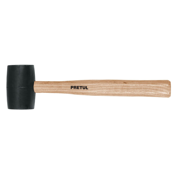 MAZO DE HULE 16OZ MANGO MADERA PRETUL 20566 MH-16P