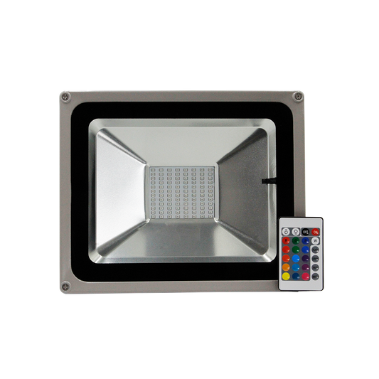 REFLECTOR 30W LEDS RGB CON CONTROL (SLIM)