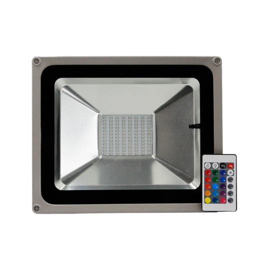 REFLECTOR 50W LEDS RGB CON CONTROL (SLIM)