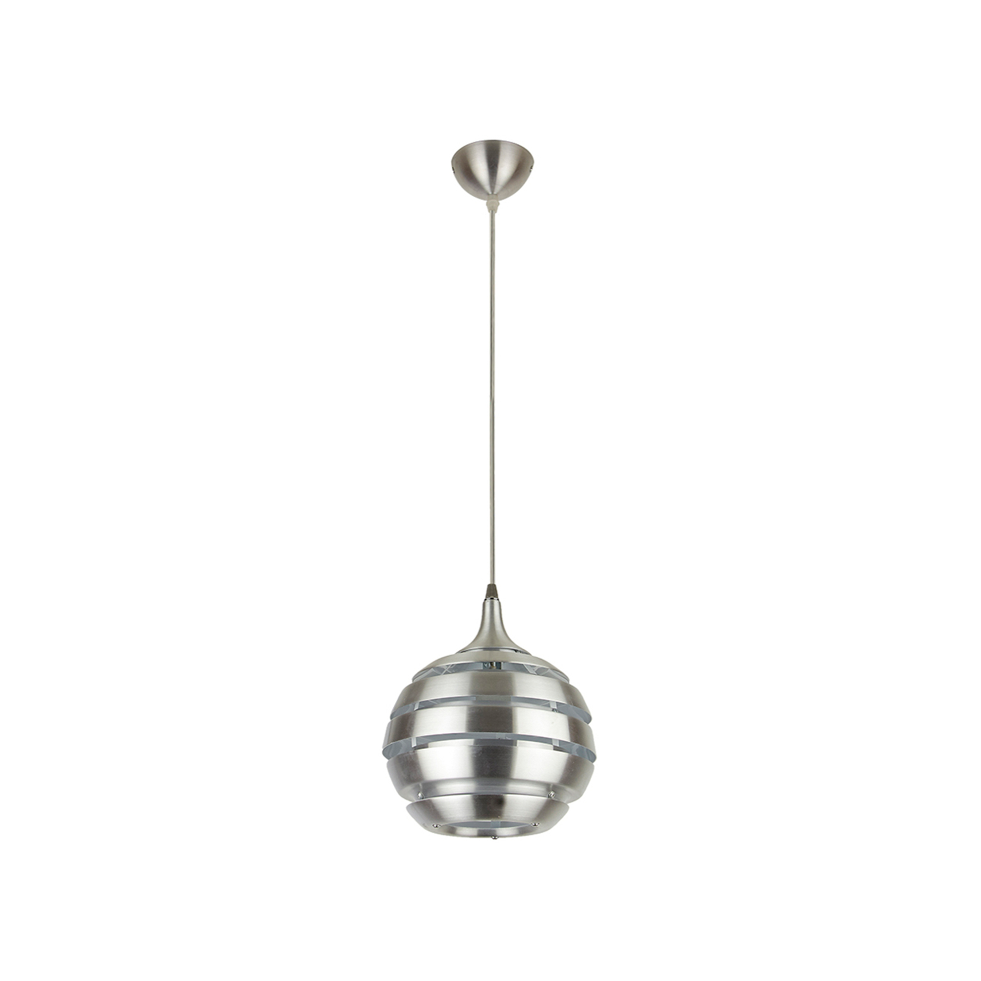 CANDIL ESFERA ALUMINIO 26W E27 TECNOLITE CTL-7405/AL