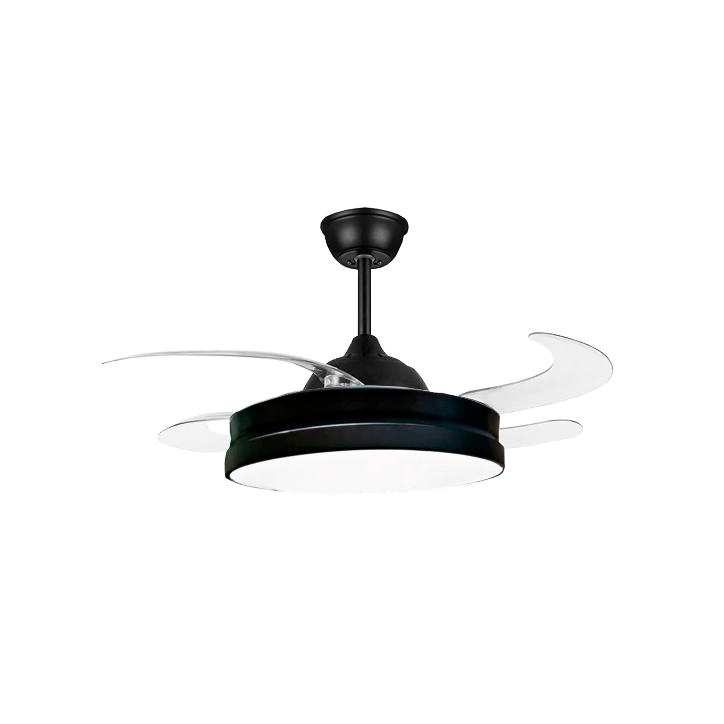 VENTILADOR CANDIL 42" ASPAS RETRACTIL  DIMEABLE LUMICRAFT VENTI-06