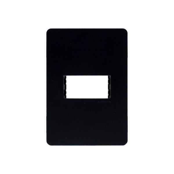 PLACA CHASIS 1 MODULO NEGRO ESTEVEZ N1371-NS
