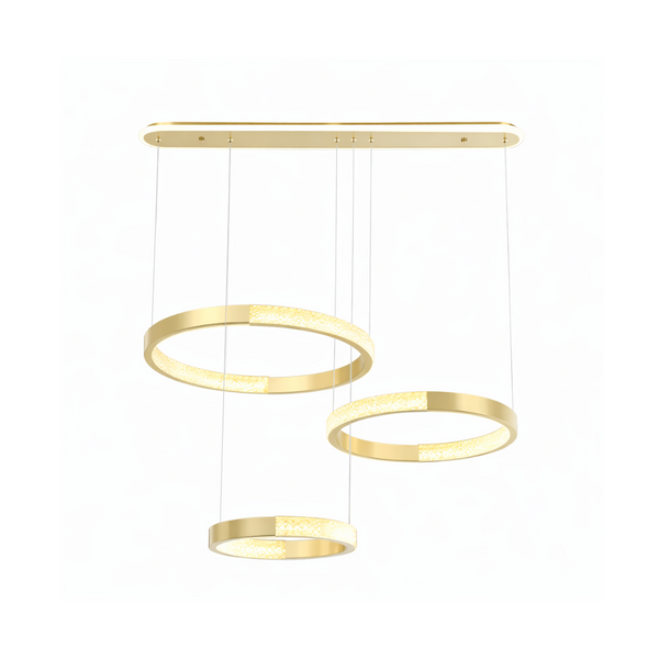 CANDIL DECORATIVO MODERNO DORADO LUMINORLED LU-MO-IRIS-D