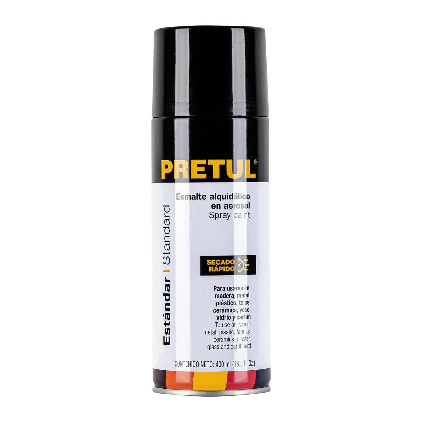 PINTURA EN AEROSOL NEGRO SATIN PRETUL 27183 PA-NS-P