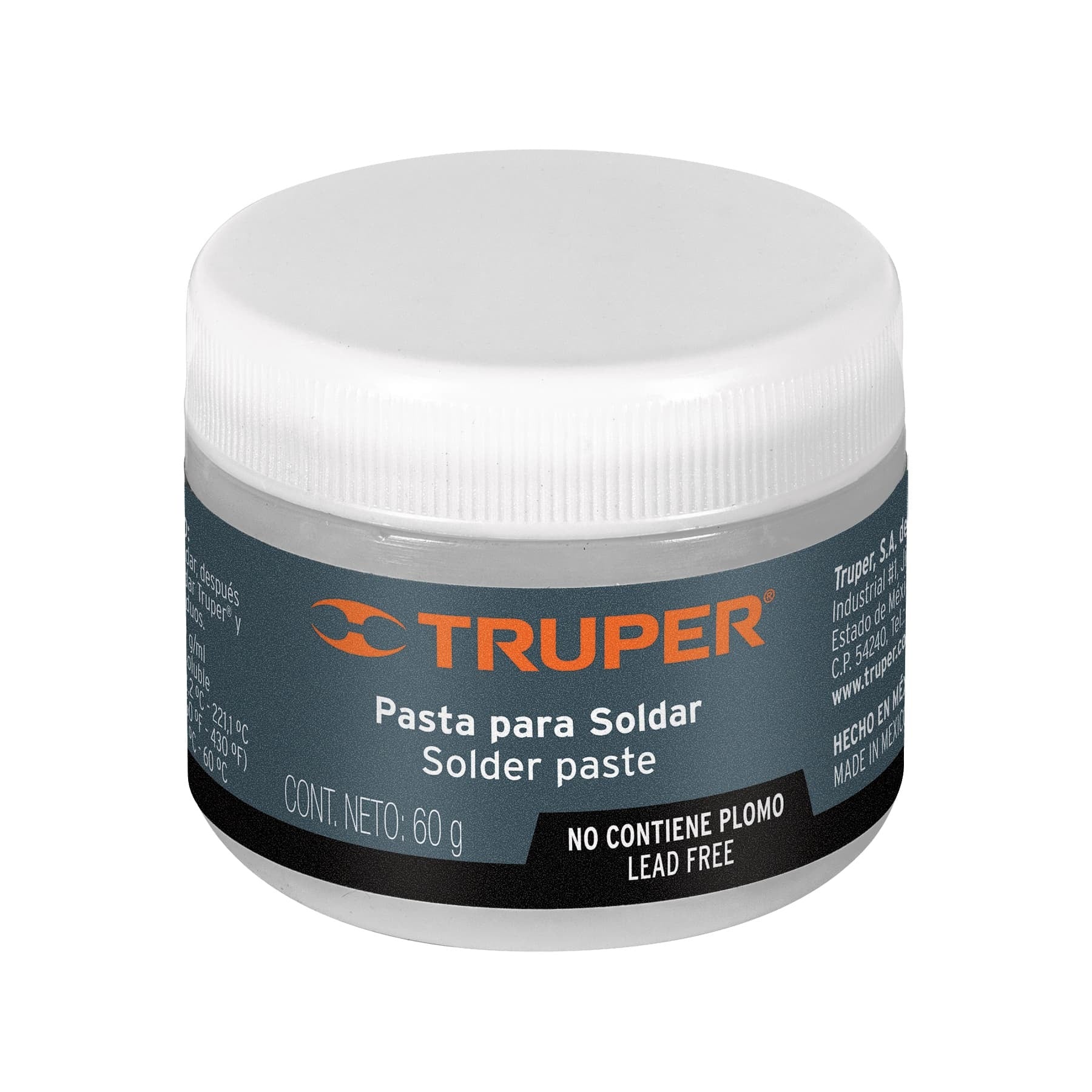 PASTA PARA SOLDAR 60G TRUPER 19337 PASO-60