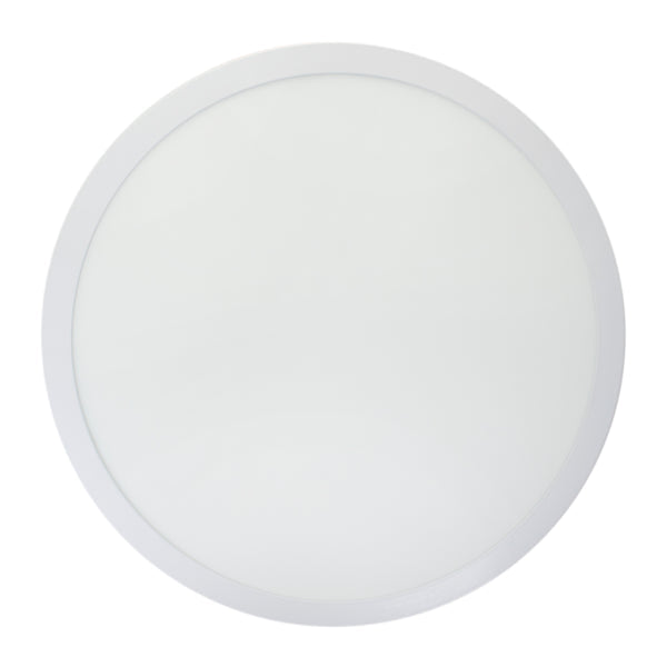 PANEL FAT SOBREPONER REDONDO LED 24W 2160LM 64K LUZ FRÍA LUMICRAFT