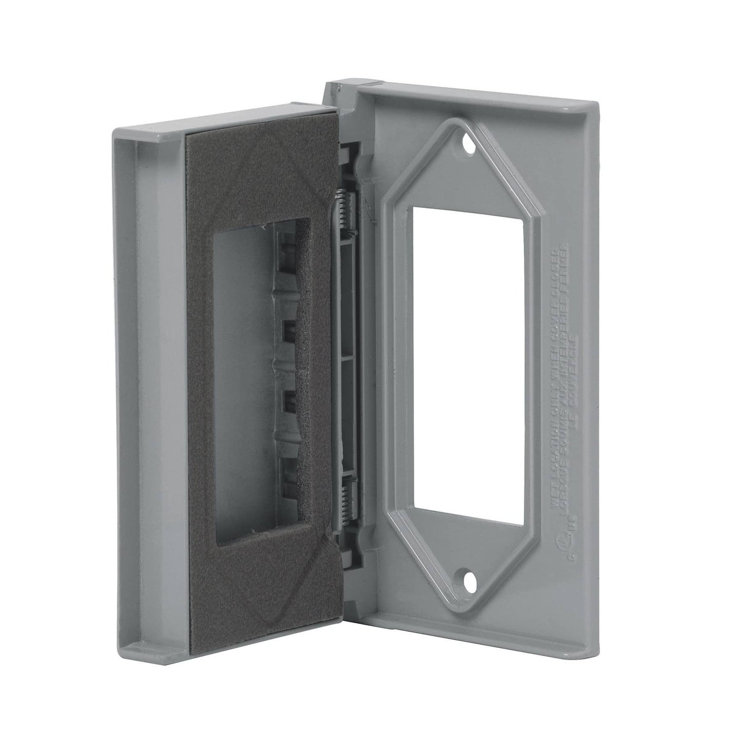 PLACA 1 VENTANA PARA INTERPERIE METALICA , CLASSIC