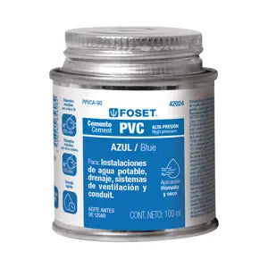 PEGAMENTO AZUL PVC FOSET 42024 PPVCA-90